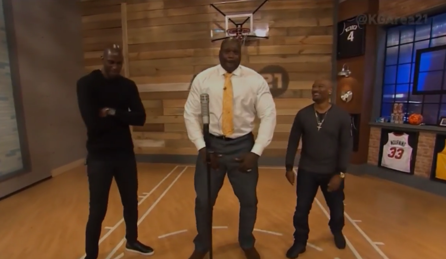 Rap : Shaq part en freestyle au QG de Kevin Garnett