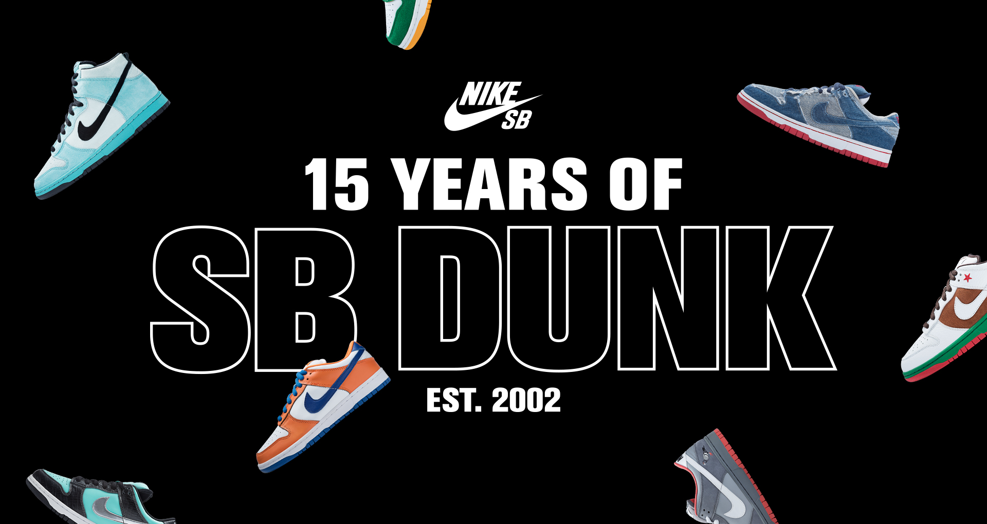 La Nike SB Dunk fête ses 15 ans