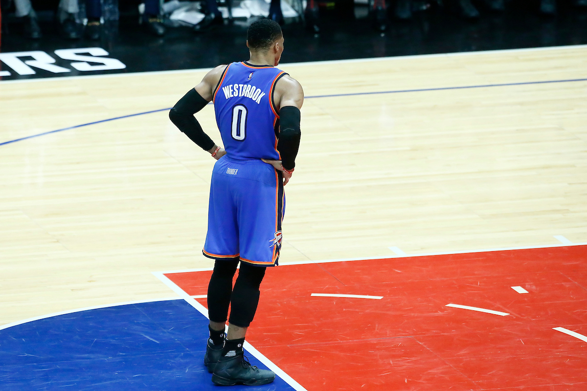 Russell Westbrook a beau dire le contraire, il est bien trop esseulé
