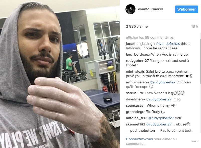 Rudy Gobert vanne salement Evan Fournier