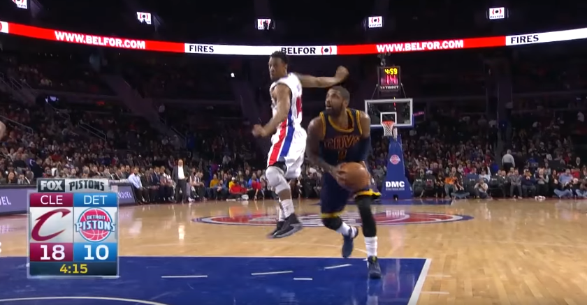 Kyrie Irving donne la leçon à Ish Smith