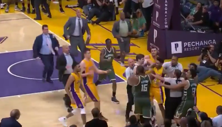 Entre les Lakers et les Bucks, c’était très chaud !