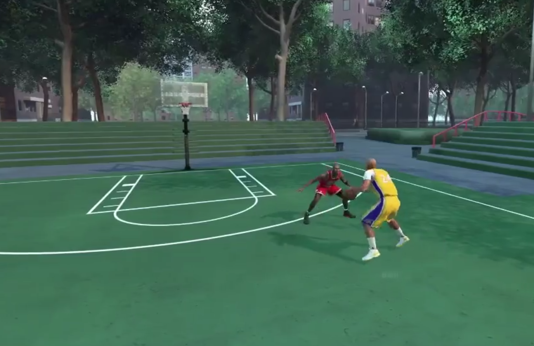Voilà ce que donnerait Michael Jordan vs LaVar Ball… sur NBA 2K