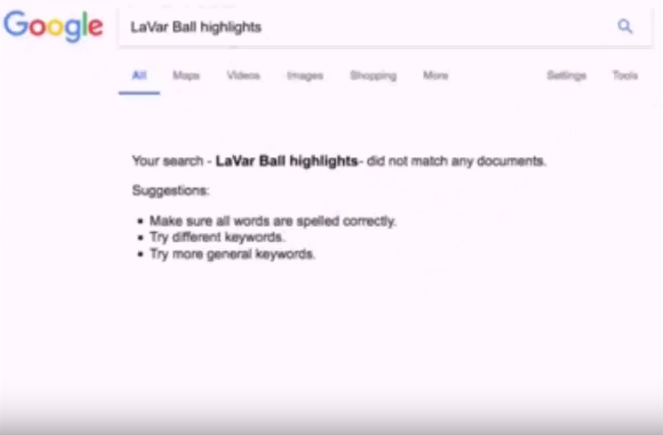 Troll de luxe : TNT a terminé LaVar Ball en une vidéo