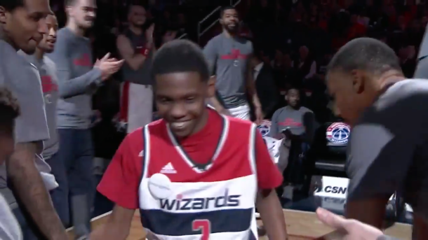 Le beau geste des Wizards envers un ado dans l’attente d’une greffe de rein