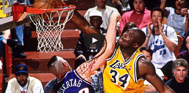 Mixtape : Le meilleur de Shaquille O’Neal aux Lakers