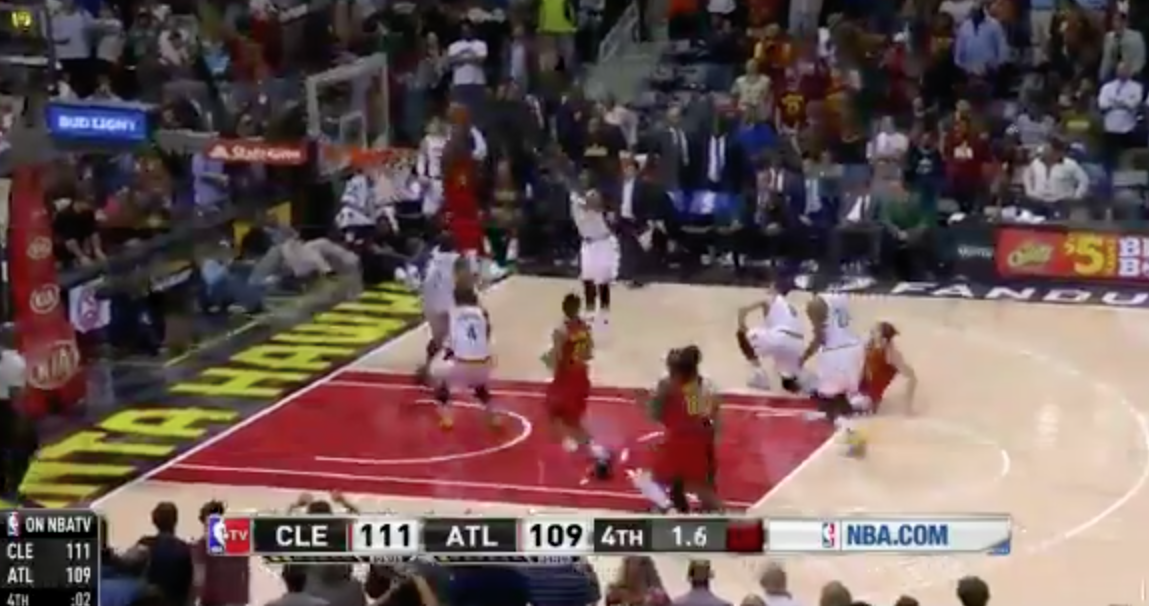 Le panier au buzzer de Paul Millsap pour arracher la prolongation