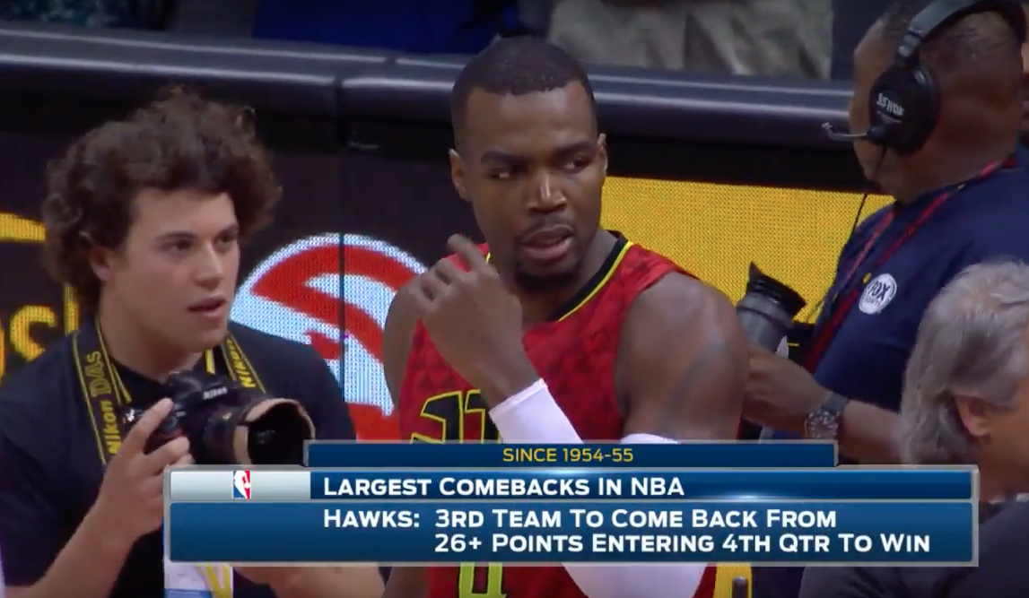 Les images de l’incroyable comeback des Hawks face aux Cavs