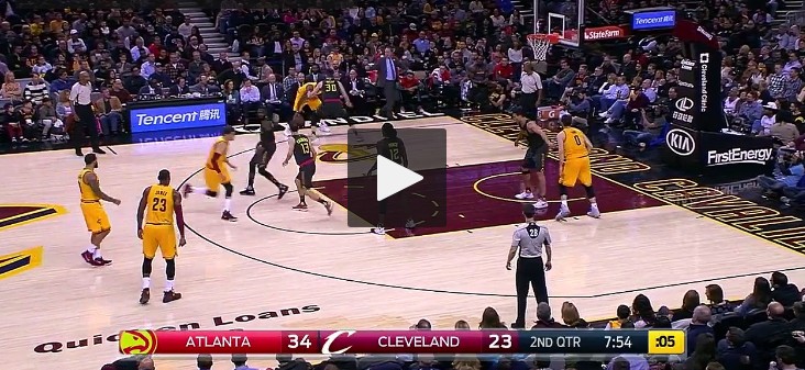 JR Smith tente un shoot impossible… et le rentre !