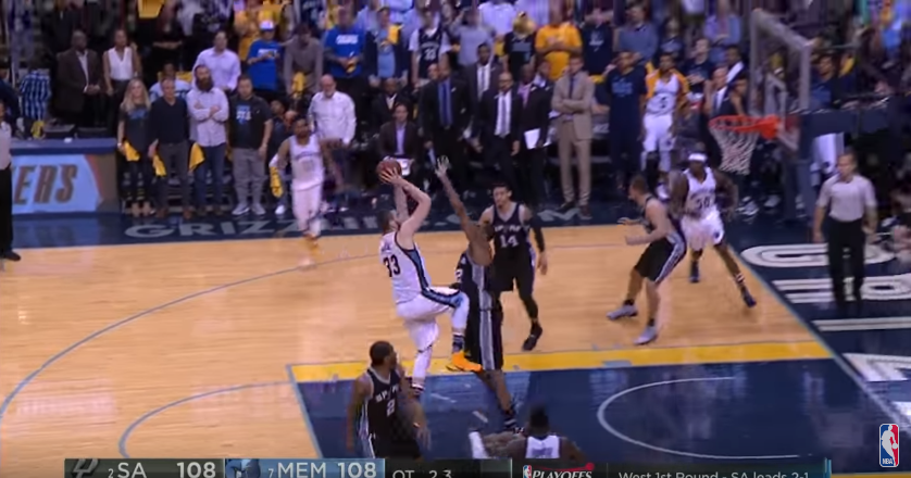 Game winner : Marc Gasol plombe LaMarcus Aldridge et les Spurs