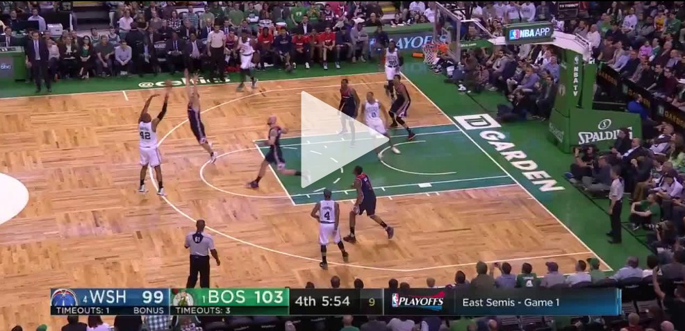 Replay : Le festival à 3-points des Celtics contre Washington