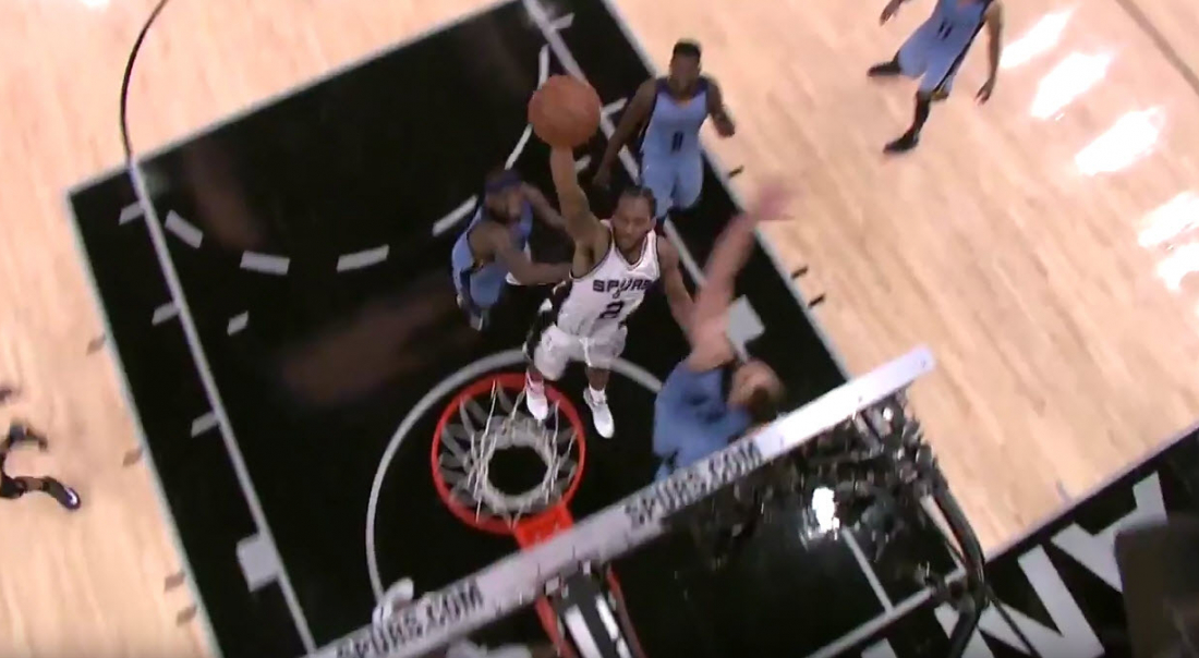 Top 5 : Kawhi Leonard perfore salement la défense de Memphis