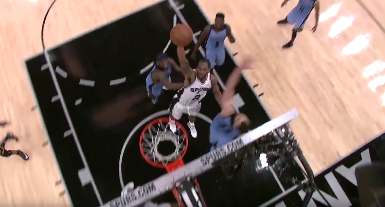 Top 5 : Kawhi Leonard perfore salement la défense de Memphis