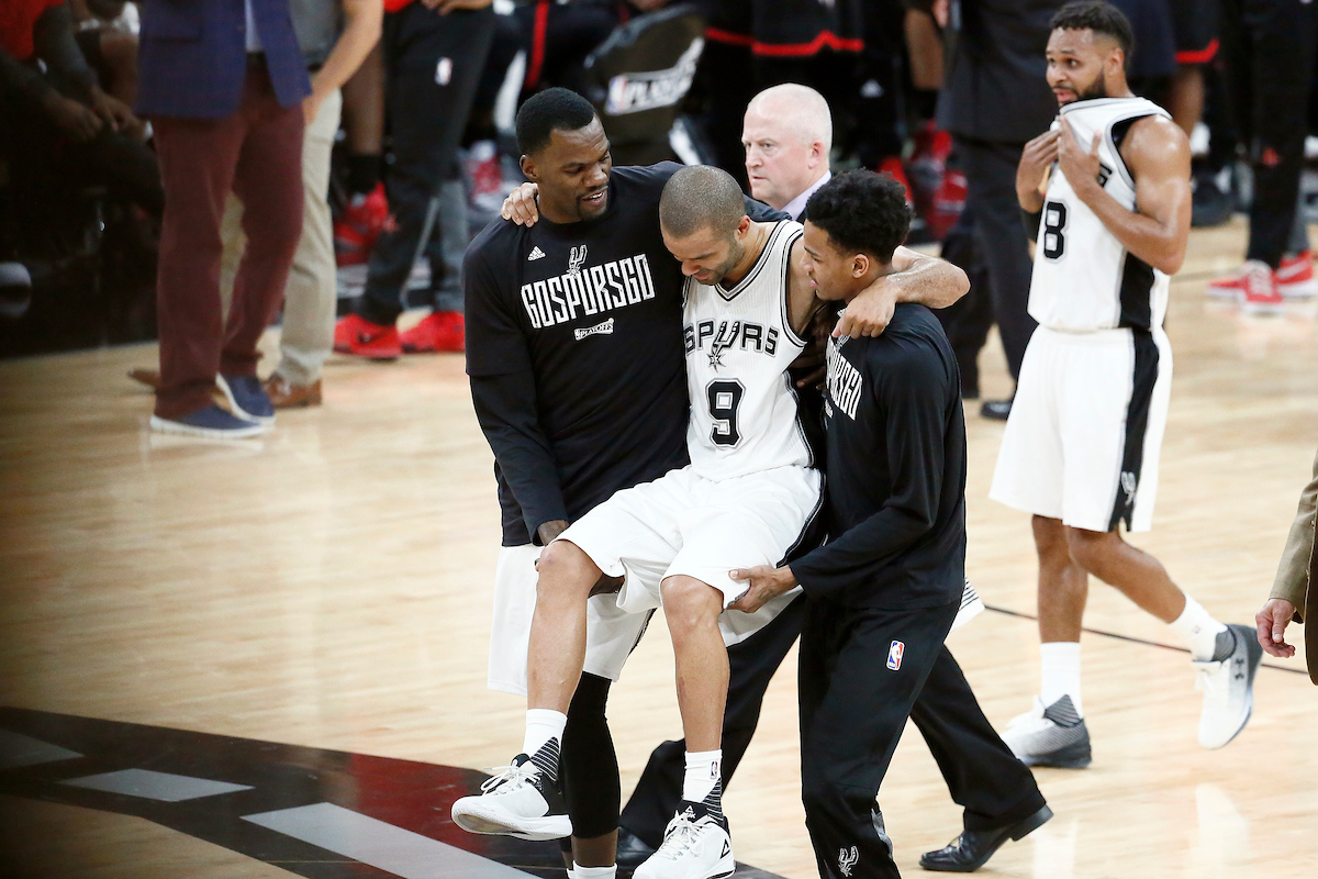 Tony Parker, une blessure qui peut changer la série