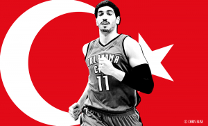 Enes Kanter, une cible dans le dos