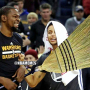 Golden State Warriors San Antonio Spurs sweep nba playoffs