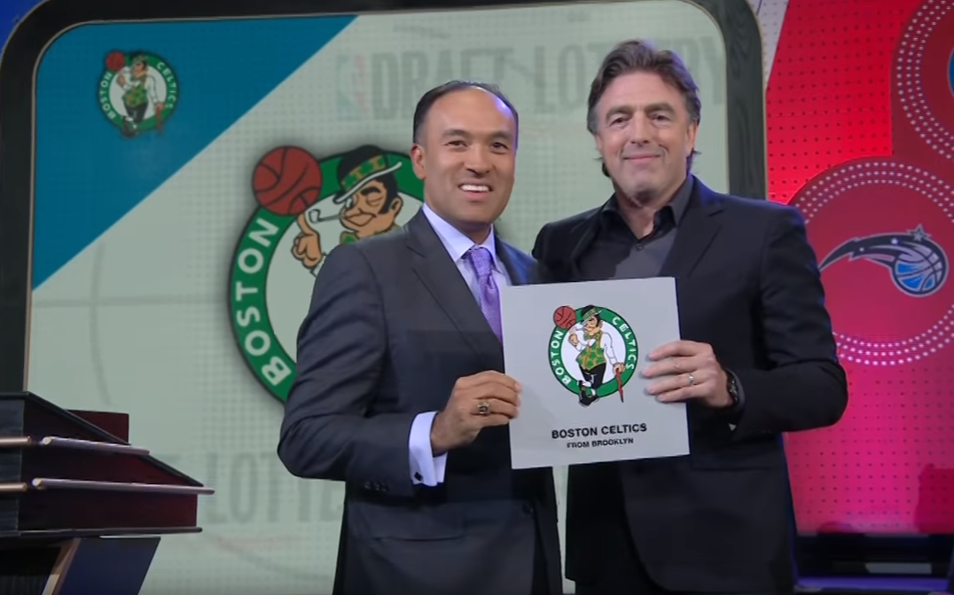 Les Boston Celtics récupèrent le first pick ! Lakers et Sixers sur le podium