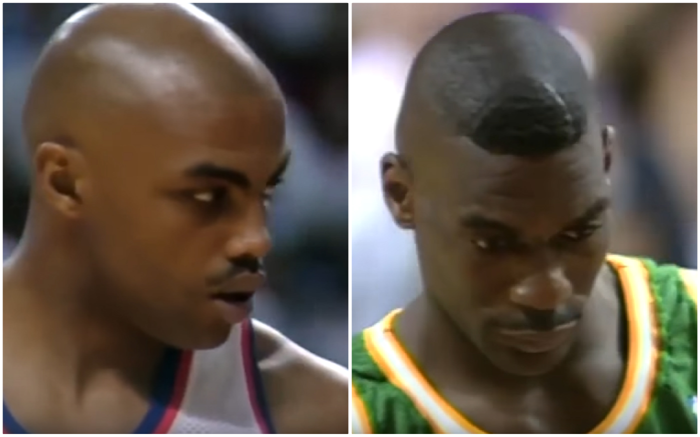 Duels de beasts Charles Barkley vs Shawn Kemp en 93