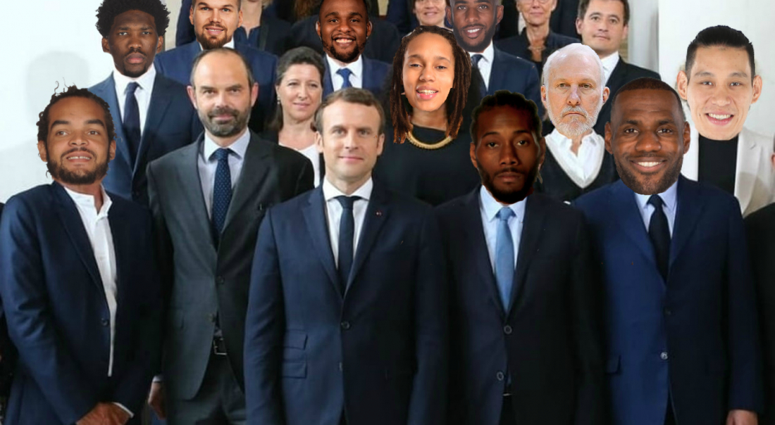 Le gouvernement Macron à la sauce NBA