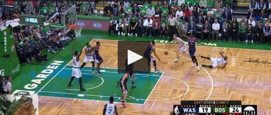 Replay : Ian Mahinmi met un gros tampon à Isaiah Thomas