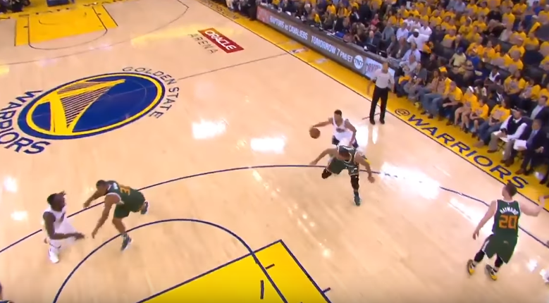 Sur un air de Jazz, Stephen Curry fait danser Rudy Gobert