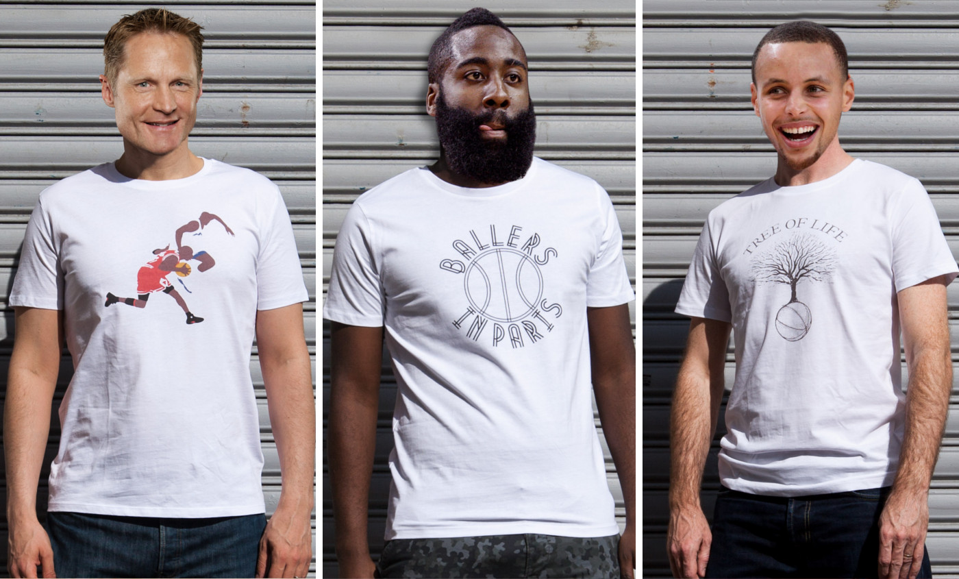 Une collection de t-shirts et de sweats pour les amoureux de la culture basket !