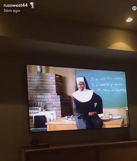 Russell Westbrook a préféré mater Sister Act que de voir KD briller