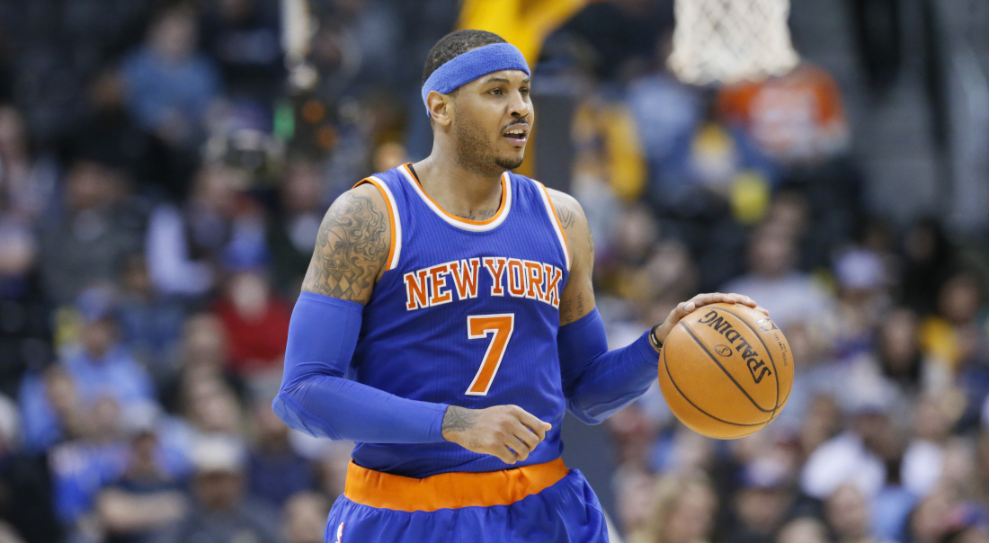 Carmelo Anthony donne son pronostic pour la saison des Knicks
