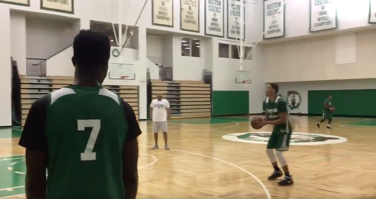 Le shoot de Jayson Tatum impressionne déjà à l’entraînement