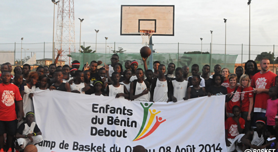 Enfants du Bénin Debout, bien plus qu’un simple camp de basket