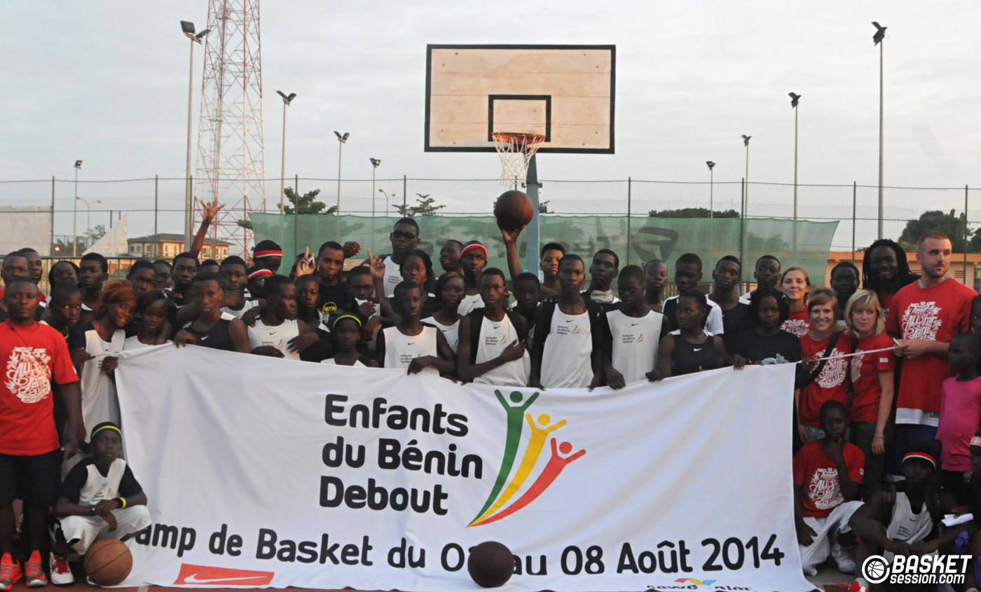 Enfants du Bénin Debout, bien plus qu’un simple camp de basket