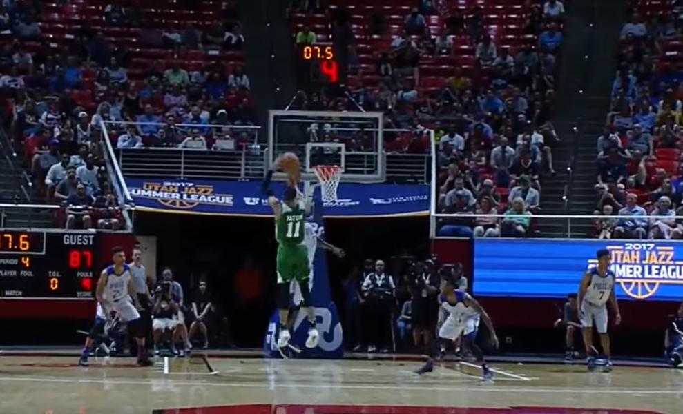 Summer League : Jayson Tatum clutch face aux Sixers de Fultz