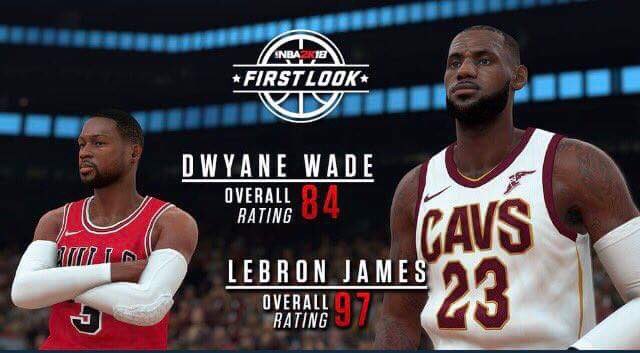 LeBron James est bien le meilleur sur NBA 2K18
