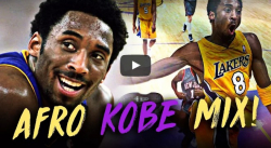 Vintage : Le meilleur de Kobe Bryant version “Afro”