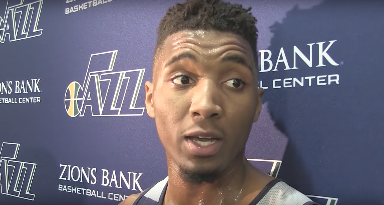 Donovan Mitchell en NBA grâce à Paul George et Chris Paul