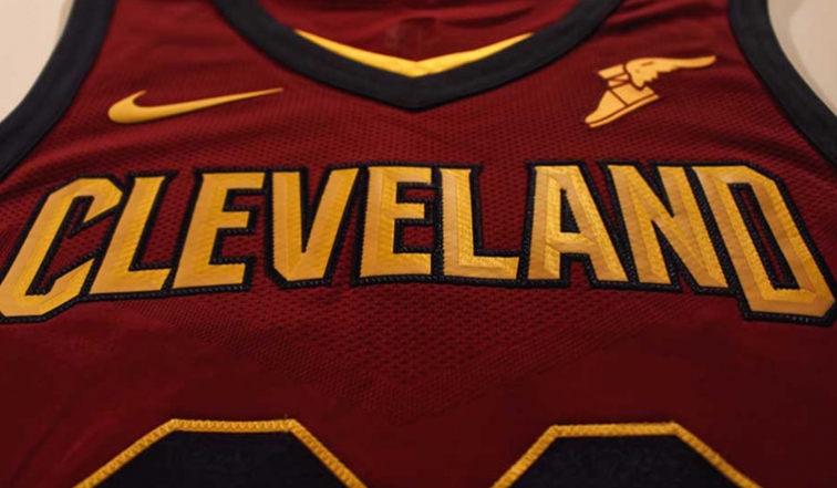Les Cleveland Cavaliers dévoilent leur nouveau maillot