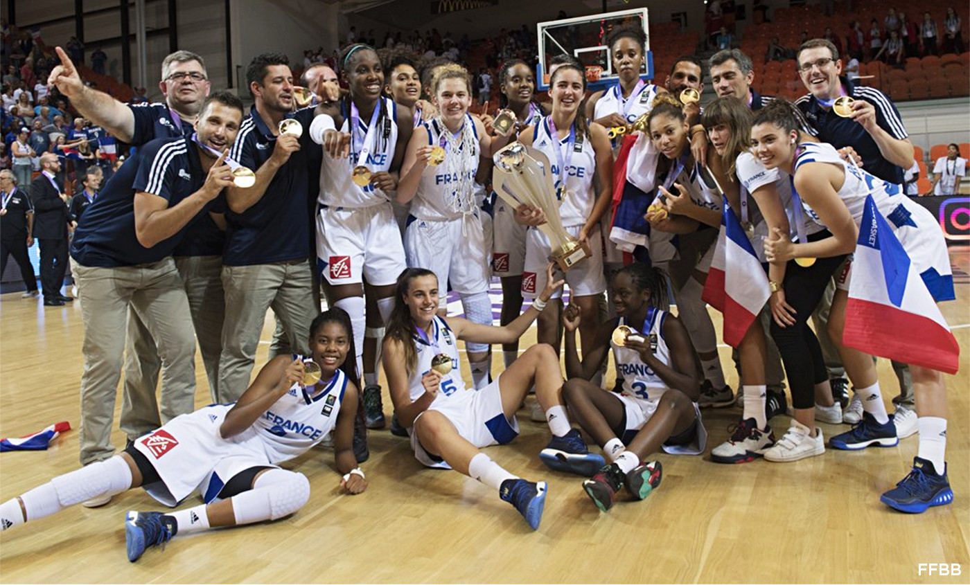 L’équipe de France féminine U16 remporte l’Euro !