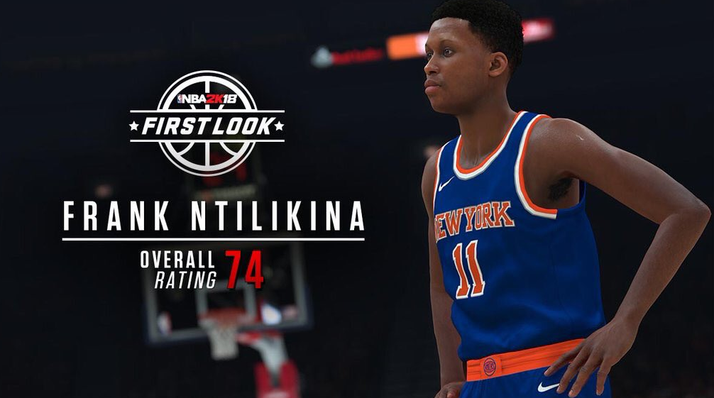 Frank Ntilikina sous-coté dans NBA 2K18 ?