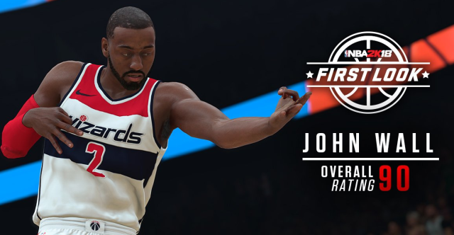 John Wall contrarié par sa note sur NBA 2K18