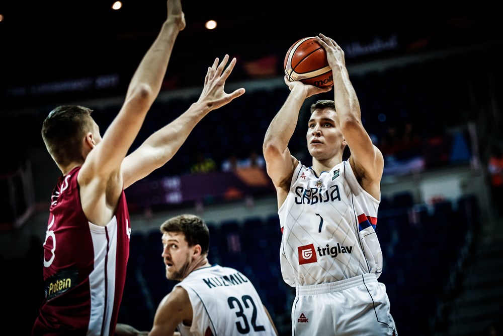 La Serbie vient à bout de la Lettonie grâce à Bogdanovic