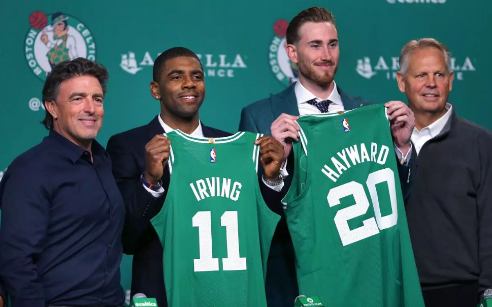 Kyrie Irving avait recruté Gordon Hayward aux Cavs avant que LeBron signe en 2014