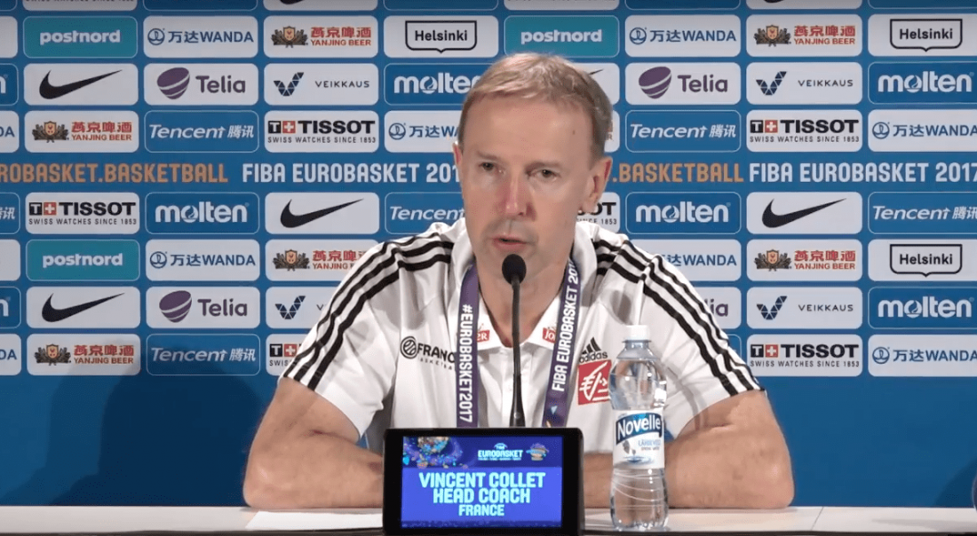 Vincent Collet pointe du doigt le manque d’intensité de la France