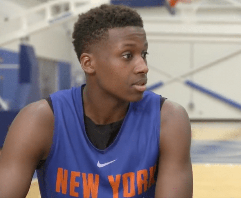 Il n’y a qu’un seul défenseur aux Knicks : Frank Ntilikina