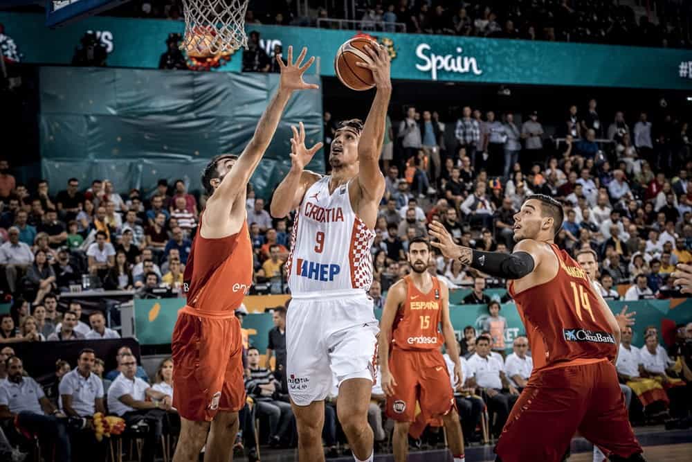Gros match de basket : L’Espagne bat la Croatie à la fin