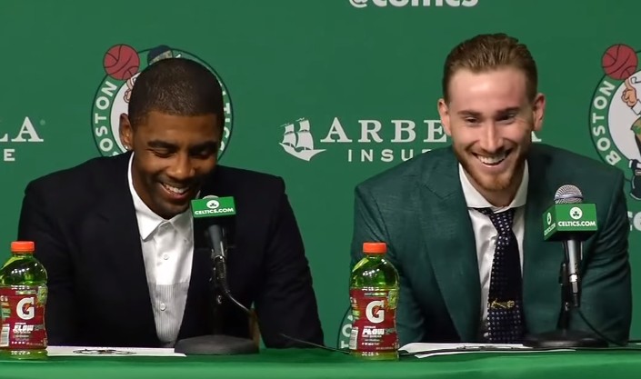 Kyrie Irving avait tenté de recruter Gordon Hayward aux Cavs