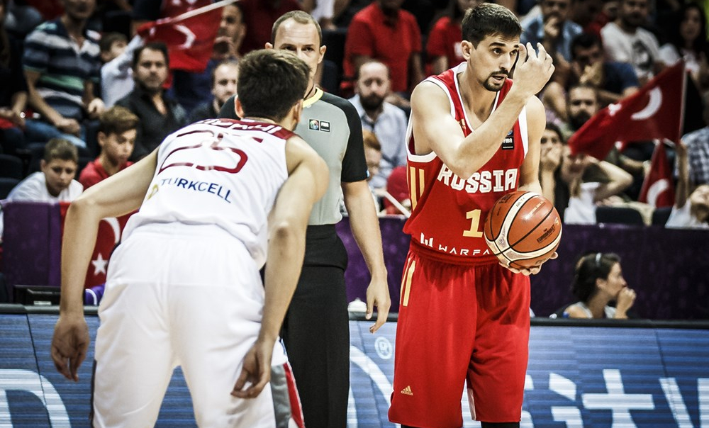 La Russie écarte la Turquie grâce à Alexey Shved