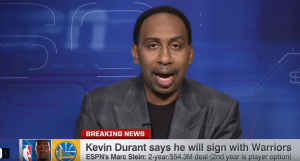 Stephen A. Smith Kevin Durant