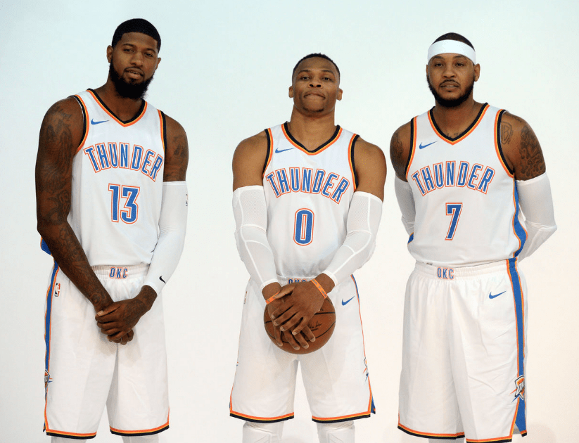 Melo : « Content d’avoir gagné pour PG, même s’il était nul »