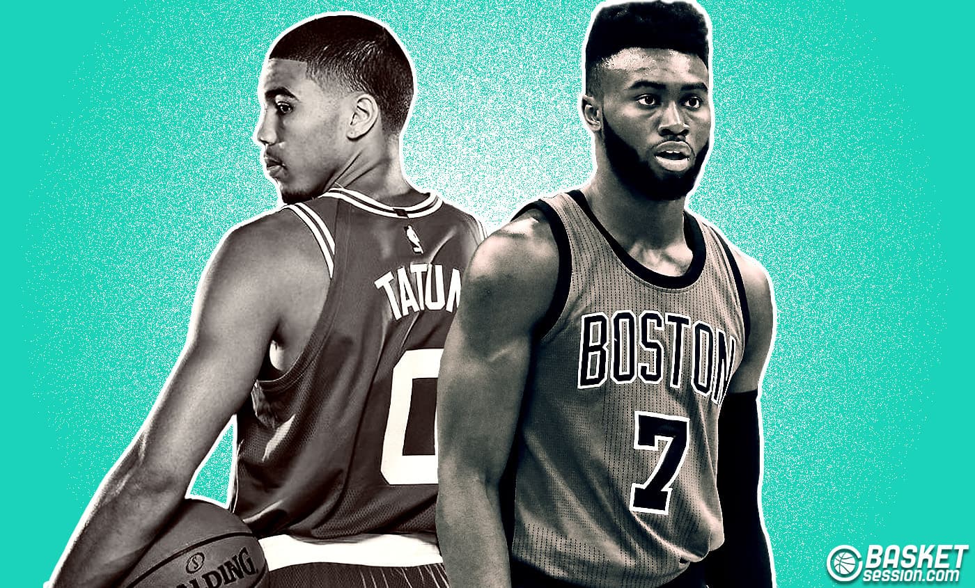 La stat qui met Jayson Tatum et Jaylen Brown sur les traces de Bird et McHale