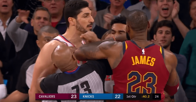Enes Kanter à LeBron James : « Roi, reine, peu importe qui tu es, on va se battre »
